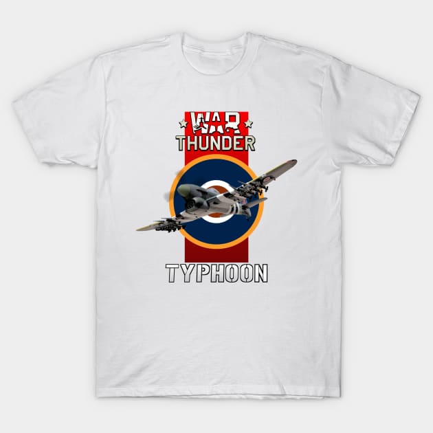 Hawker Typhoon T-Shirt by MilMerchant